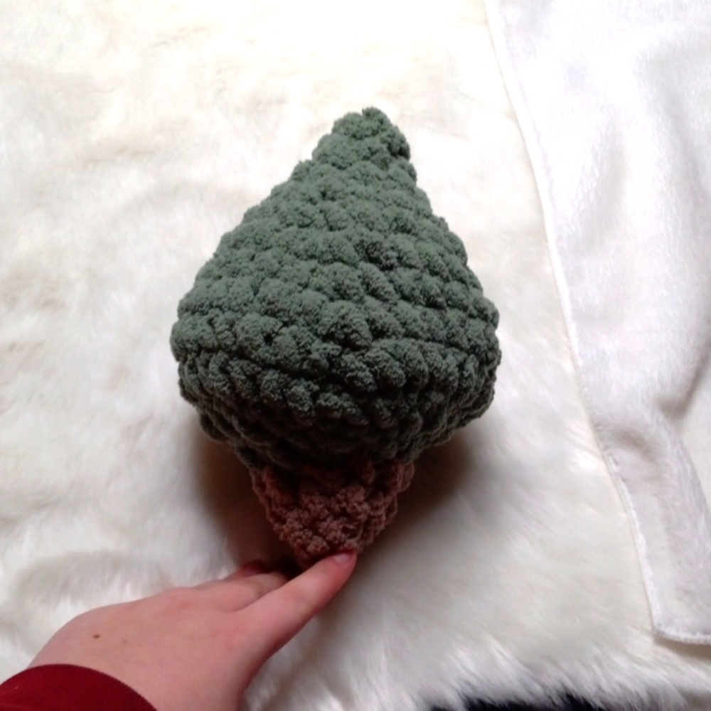 🆕 Sad Little Christmas Tree 🎄 Crochet Plushie